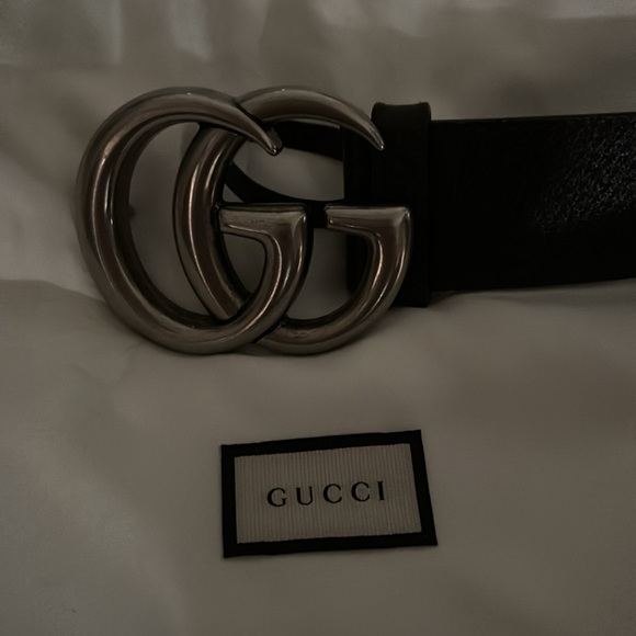 Authentic Gucci Belt, dark brown leather - Picture 4 of 5